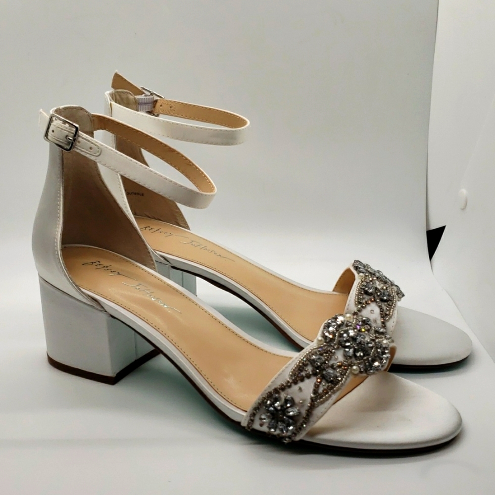 Betsey Johnson Rhinestone Sandal